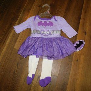 5/$25.00 BATGIRL TUTU DRESS & STOCKINGS
